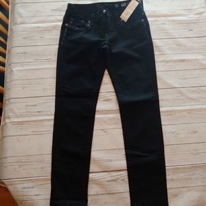 New Miss Me JEANS Black MID RISE SKINNY  W29/L31